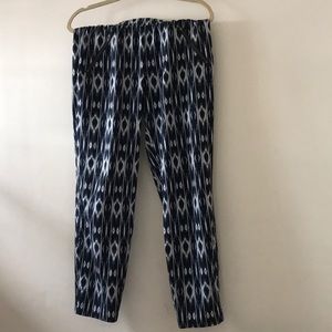 Ikat travel pants from athleta